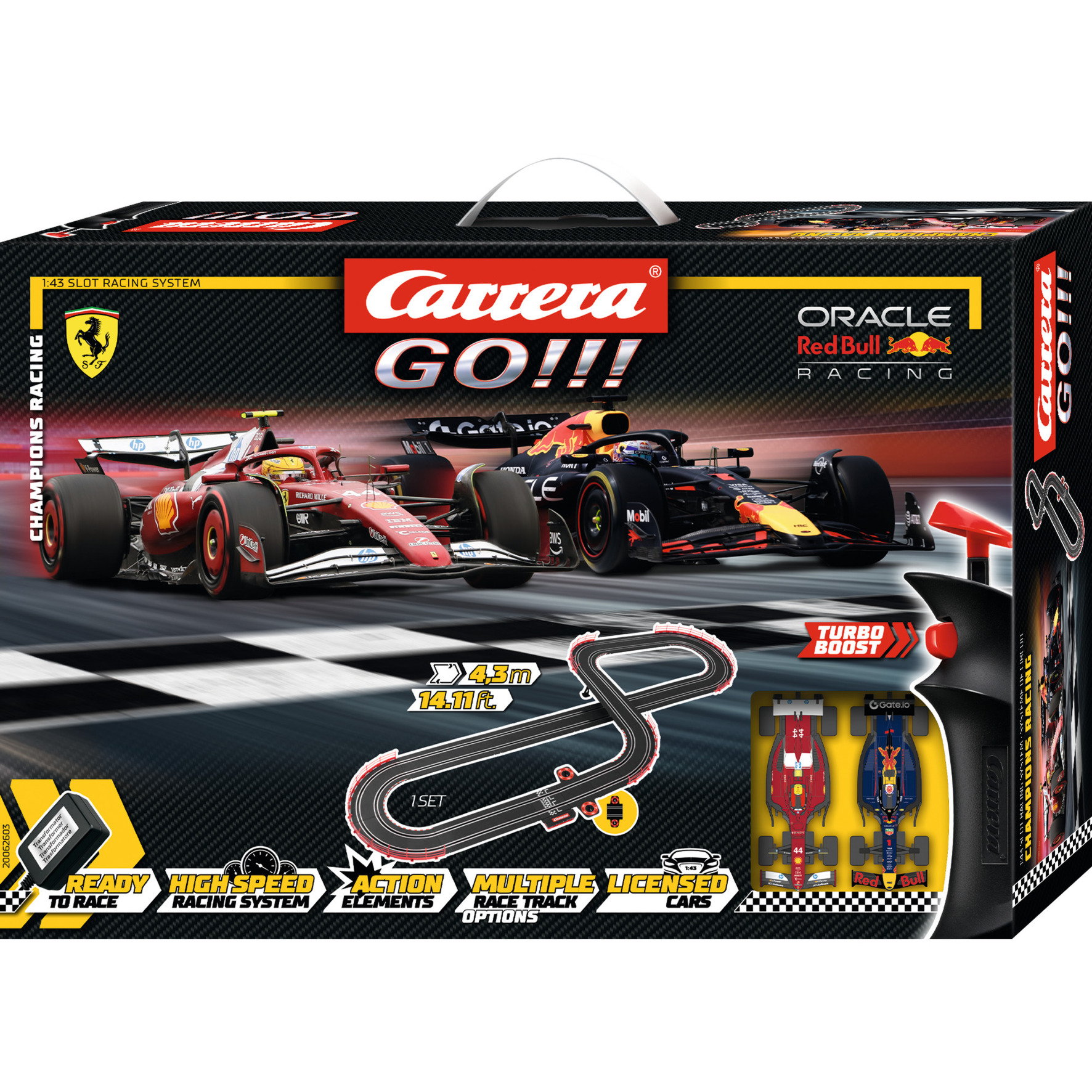 Carrera GO!!! Champion's Racing Πίστα Αγώνων