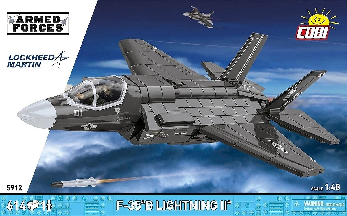 Cobi 5912 Armed Forces Lockheed Martin F-35B Lightning II (1:48)