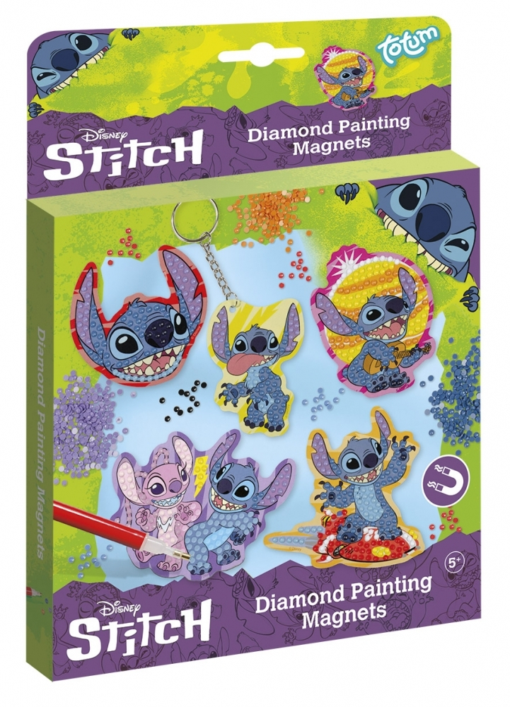 Totum: Disney Stitch - Diamond Paint Magnets (TT700086)