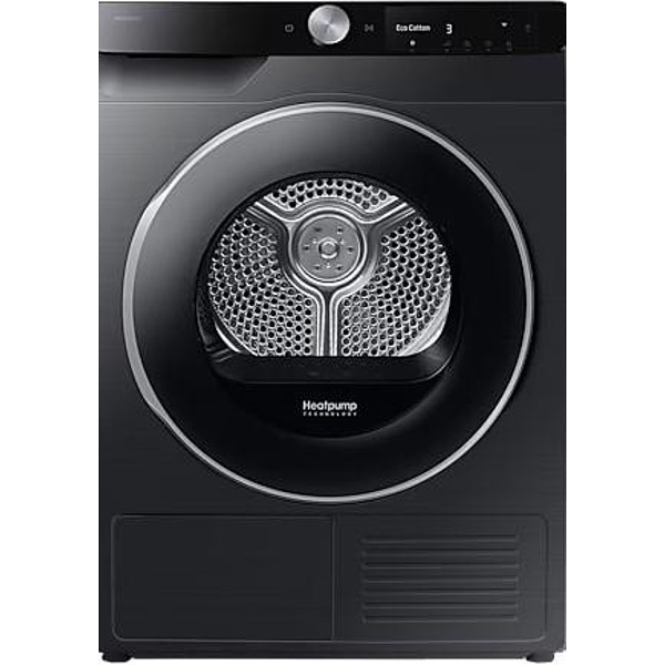 Στεγνωτήριο Ρούχων Samsung DV90DG6845LBU4 9kg A με Αντλία Θερμότητας, Μαύρο