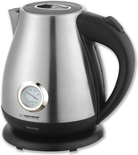 Esperanza Βραστήρας 1.7lt 2200W Ασημί EKK029