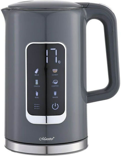 Maestro MR-024 Βραστήρας 1.7lt 2200W Γκρι