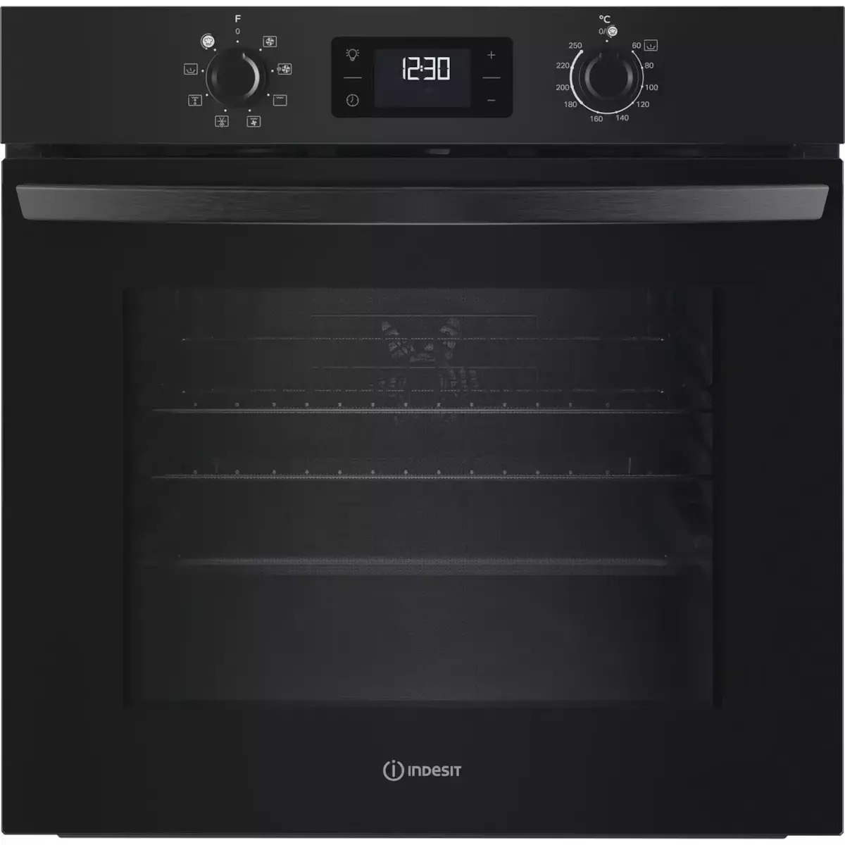 Φούρνος Άνω Πάγκου Indesit IO K58HS B 71lt Π56εκ. Υδρόλυση
