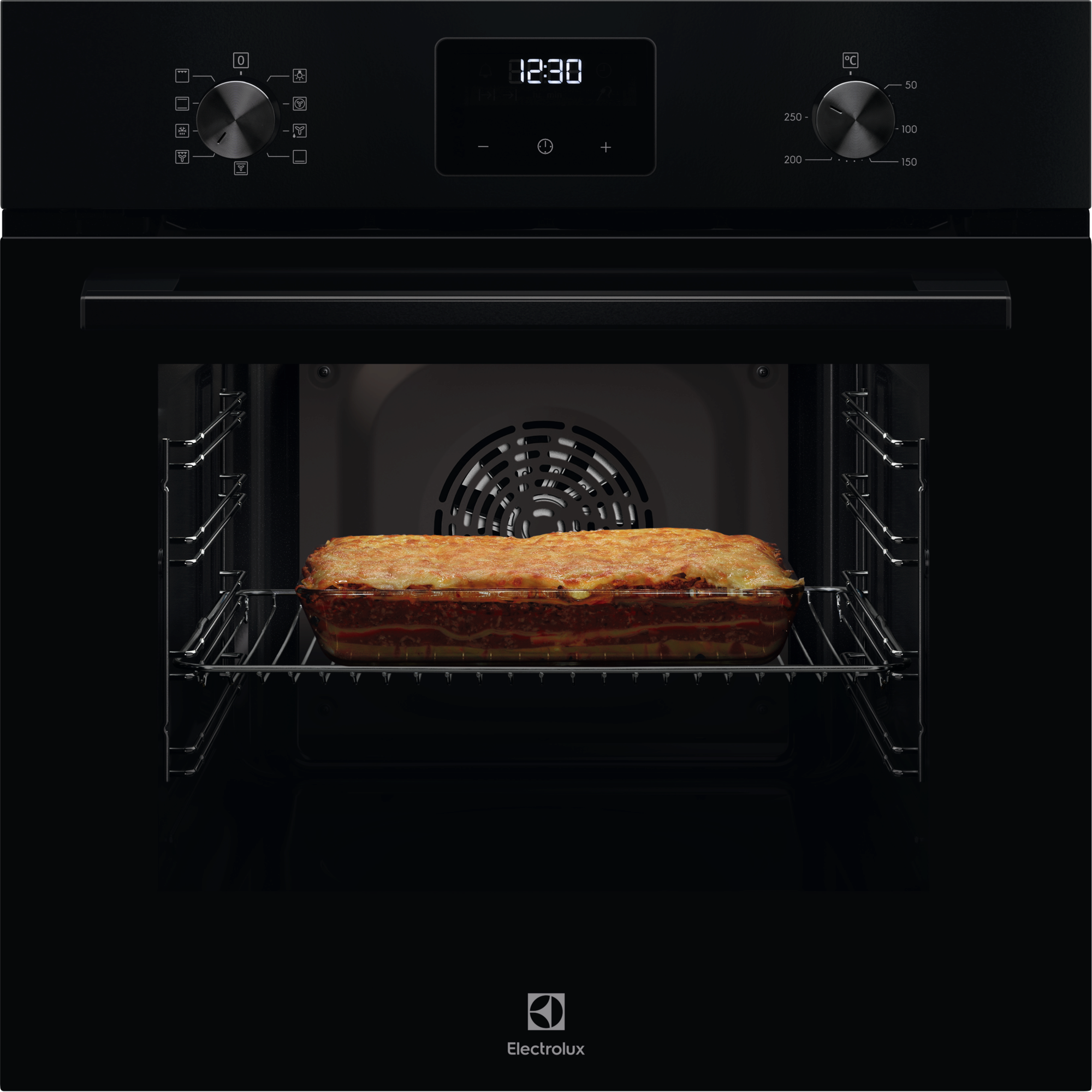 Electrolux 300 series SurroundCook LOFGF00BK Φούρνος άνω Πάγκου 65lt Π59.4εκ. Black