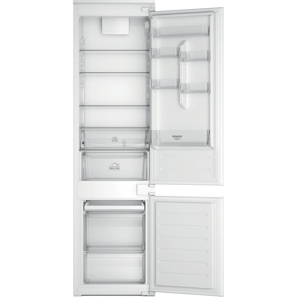 Ψυγειοκαταψύκτης Εντοιχιζόμενος Hotpoint HAC20D011A1 300lt E LowFrost (Υ193,5xΠ54xΒ54,5εκ) Λευκός