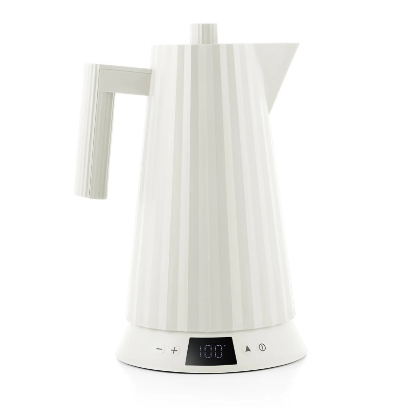 Alessi Plisse Βραστήρας 1.7lt 2200W με ρύθμιση θερμοκρασίας Λευκός