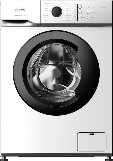 Πλυντήριο Ρούχων Crown CWM6100SL 6kg 1000 Στροφών Α