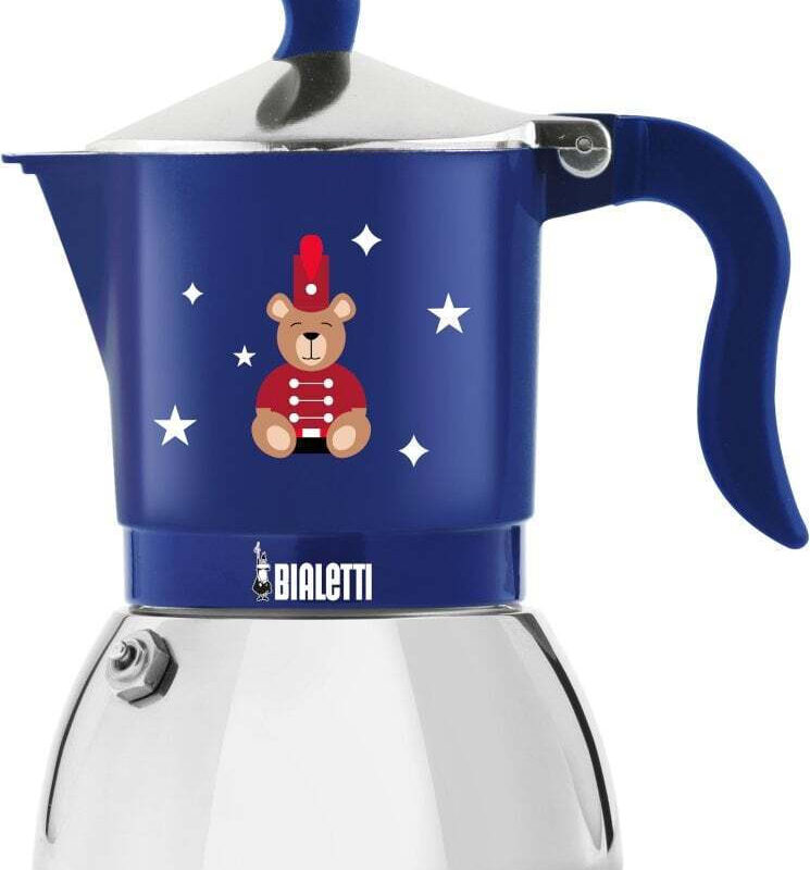 Bialetti Fiammetta Μπρίκι 2TZ Induction Αρκουδάκι Μπλε