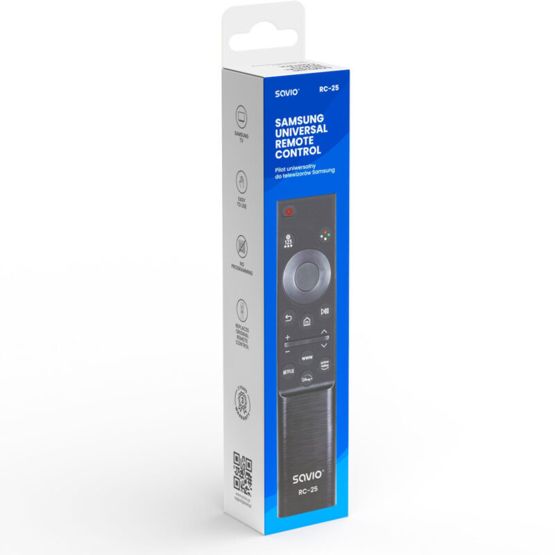Savio RC-25 Τηλεχειριστήριο IR για Samsung TV
