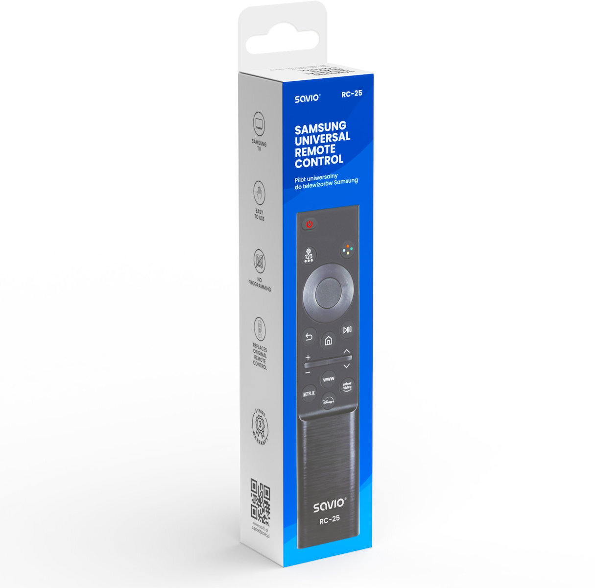 Savio RC-25 Τηλεχειριστήριο IR για Samsung TV