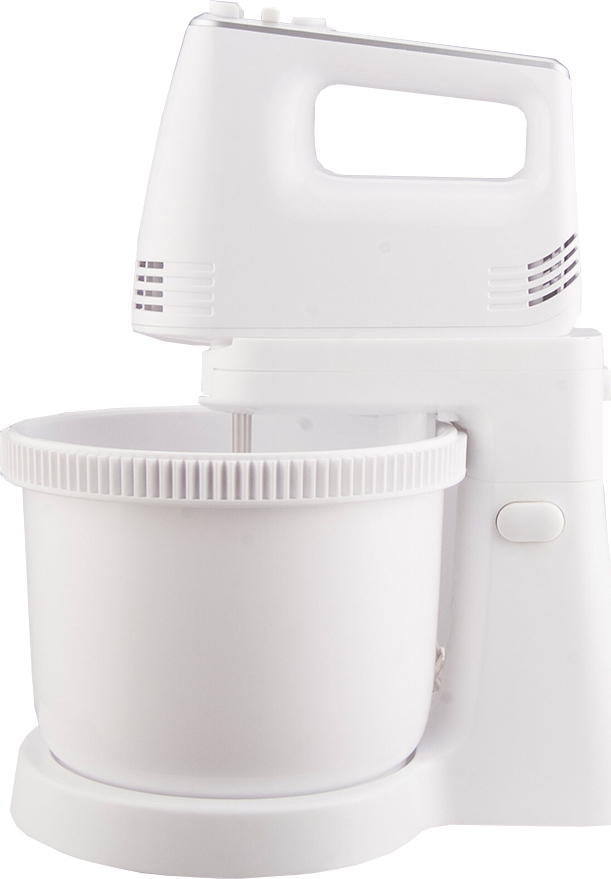 Μίξερ Crown CHMB-3077 200W με Πλαστικό Κάδο 3.4lt Λευκό