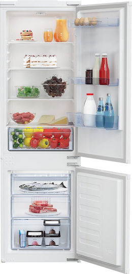 Beko Ψυγειοκαταψύκτης 271lt Υ177.5xΠ54xΒ54.5εκ. Λευκός BCSA285K4SN