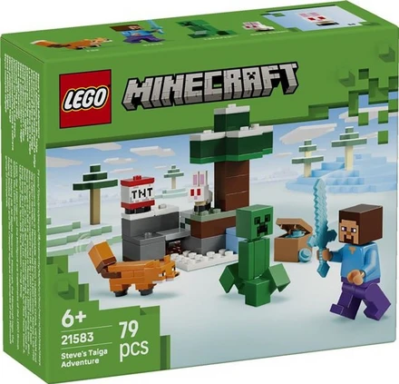 LEGO MINECRAFT 21583 Steve's Taiga Adventure