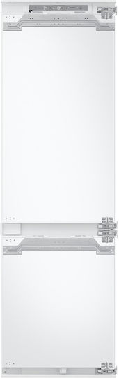 Ψυγειοκαταψύκτης Εντοιχιζόμενος  Samsung  BRB80F26BDF0EO 264lt NoFrost Υ177.5xΠ54xΒ55εκ. Λευκός