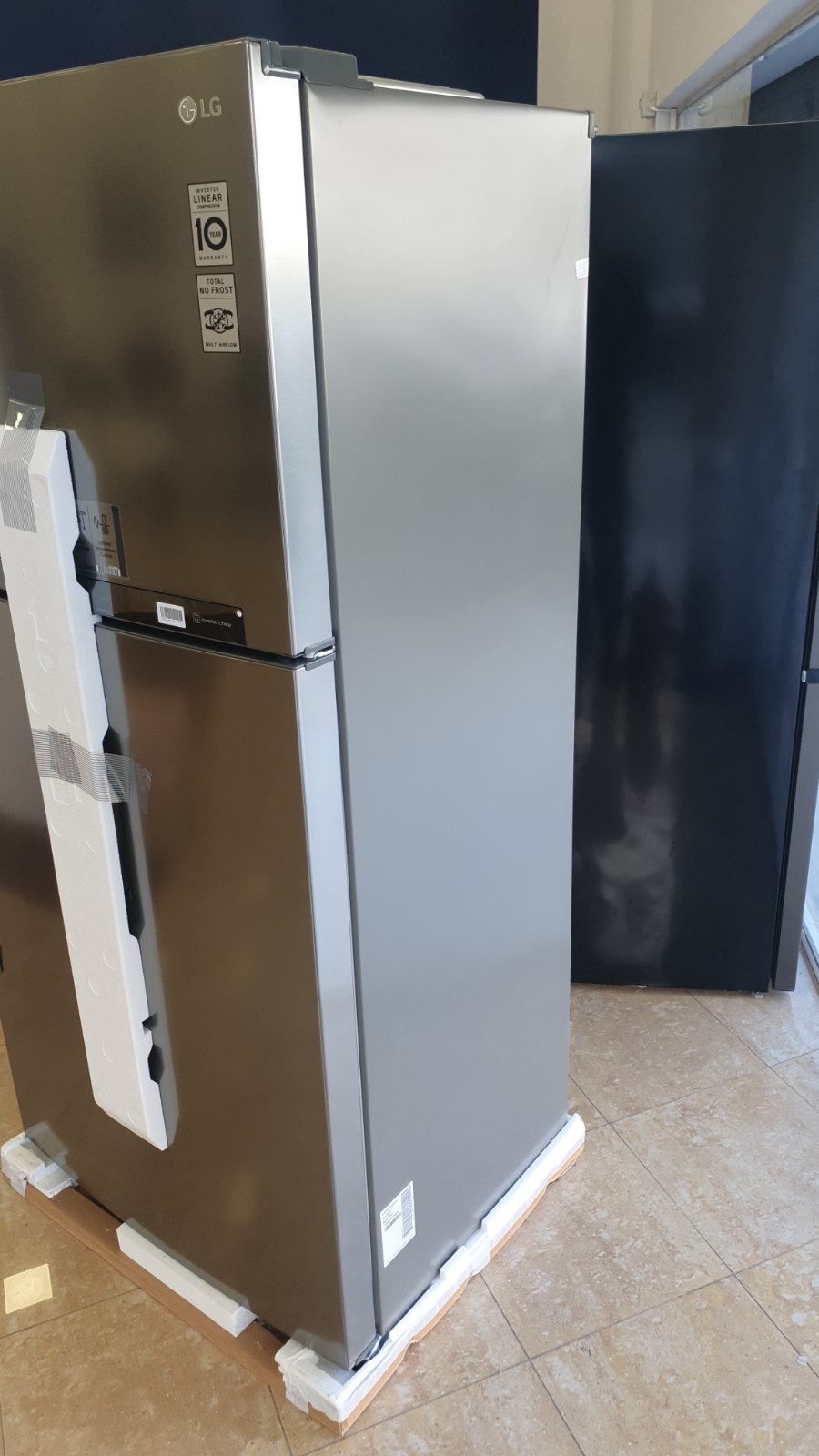 LG GTF916PZPYD ψυγειοκαταψύκτης Ελεύθερο 592 L E Ανοξείδωτο ατσάλι (Αχρησιμοποίητο προϊόν έκθεσης) - Image 3