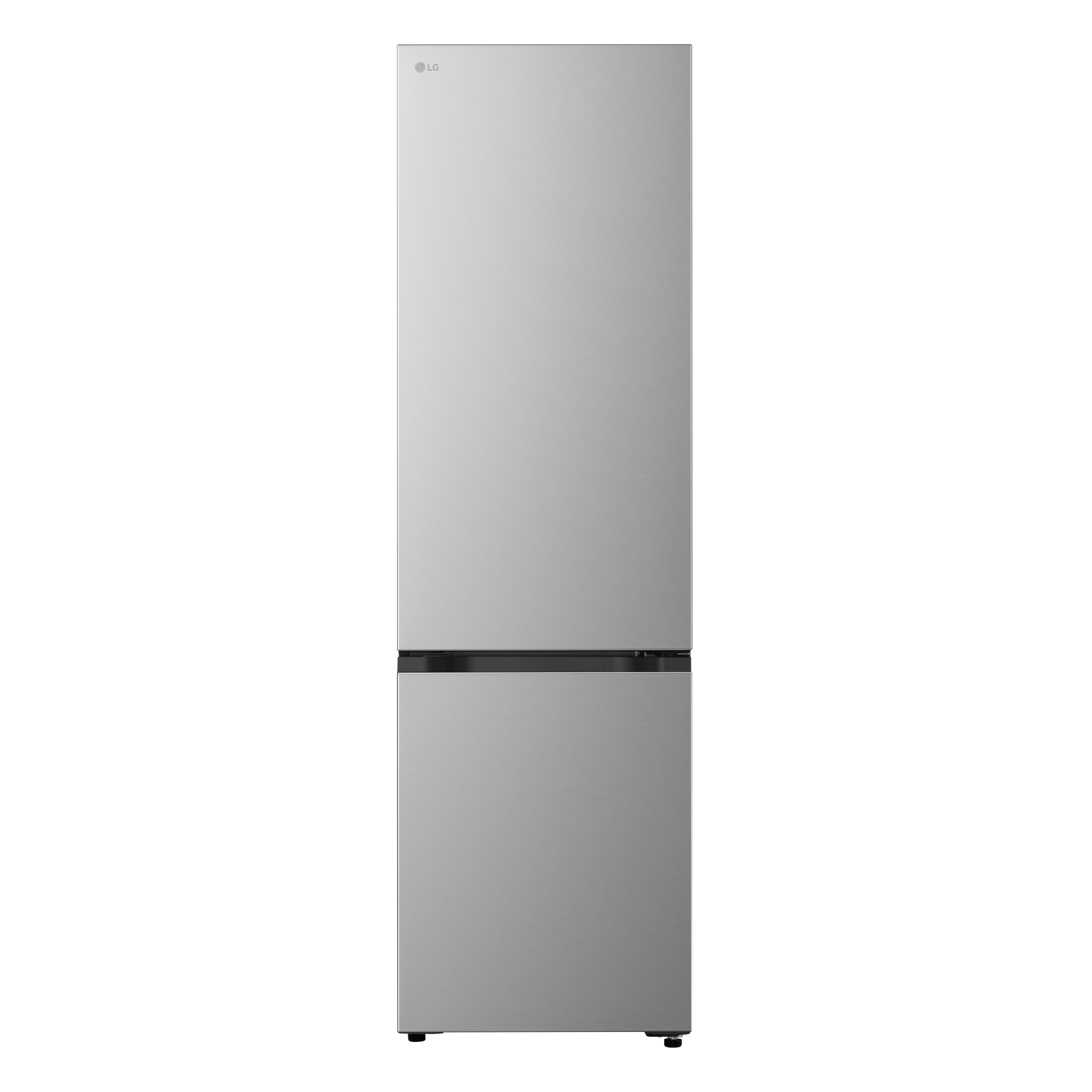 Ψυγειοκαταψύκτης LG GBBSJ20EPY 375lt, Total NoFrost, AI & Wifi, E (Υ203xΠ59,7xΒ67,4εκ) Inox