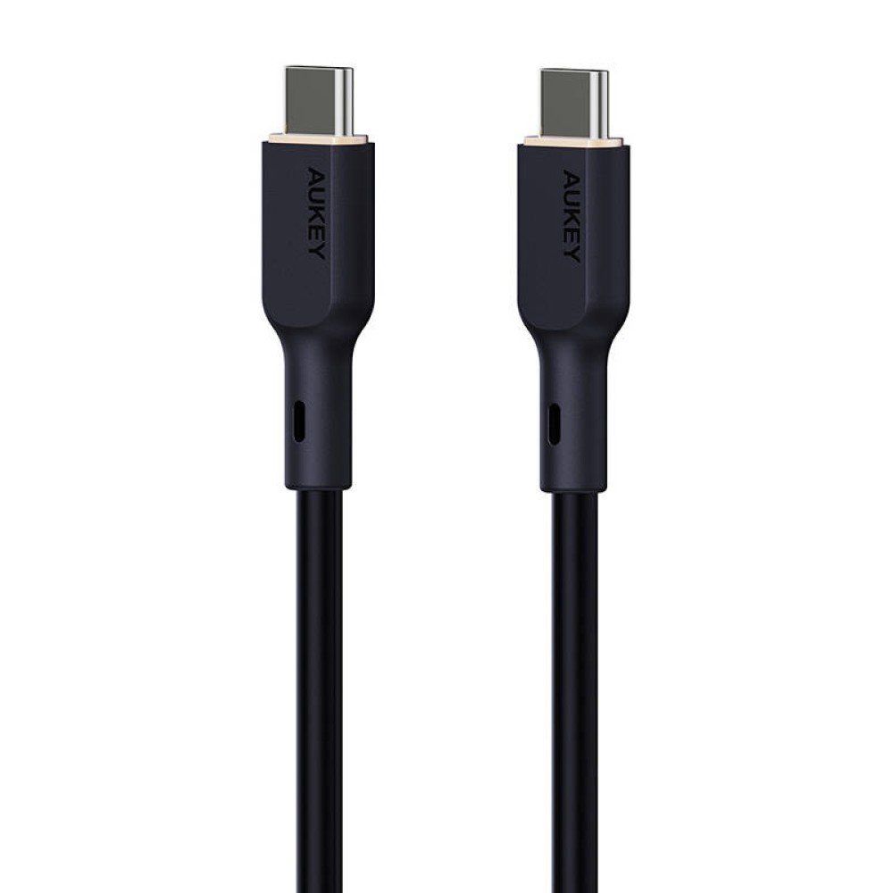 AUKEY (CB-SCC241 BK) 1M 240W SILICONE USB-C TO USB-C CABLE