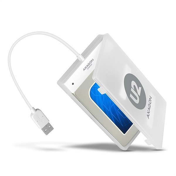 AXAGON ADSA-1S USB2.0 - SATA HDD EXTERNAL ADAPTER INCL. 2.5" CASE