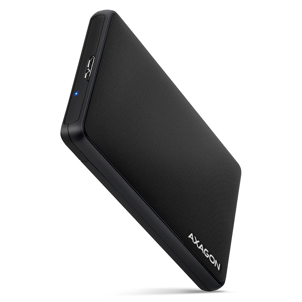 AXAGON EE25-SL USB-A 3.2 GEN1 - SATA 6G 2.5" EXTERNAL SLIDE BOX BLACK