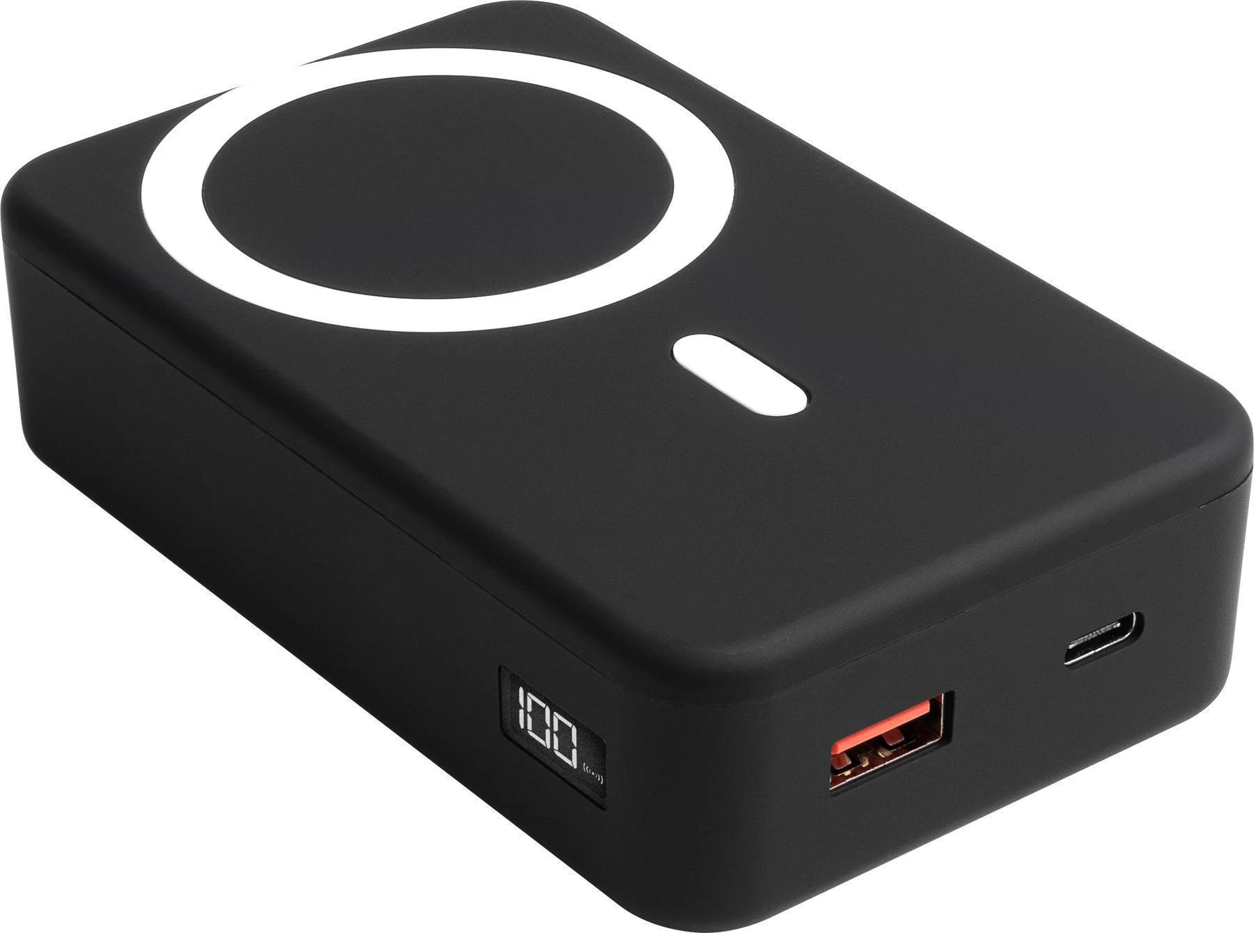 XTREME MAC (XWH-PMS3-13) MAGNETIC POWERBANK 20K MAH - APPLE MAGSAFE COMPATIBLE - USB-C/USB-A CONNECTORS - HOLDER AND DIGITAL DISPLAY