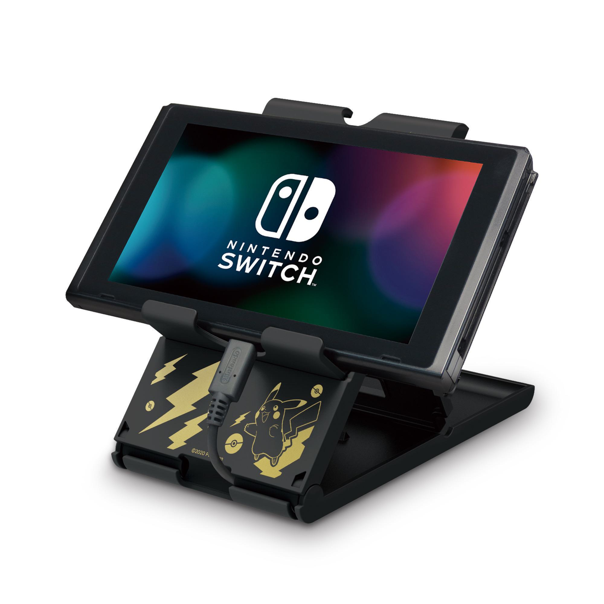 HORI (NSW-294U) PLAYSTAND (PIKACHU BLACK AND GOLD) - FOR SWITCH/ SWITCH LITE
