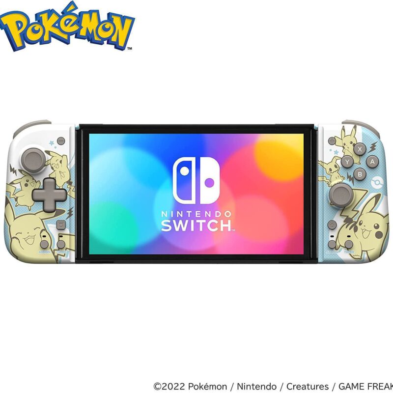 HORI (NSW-410U) SPLIT PAD COMPACT ( PIKACHU AND MIMIKYU) - FOR SWITCH OLED/SWITCH