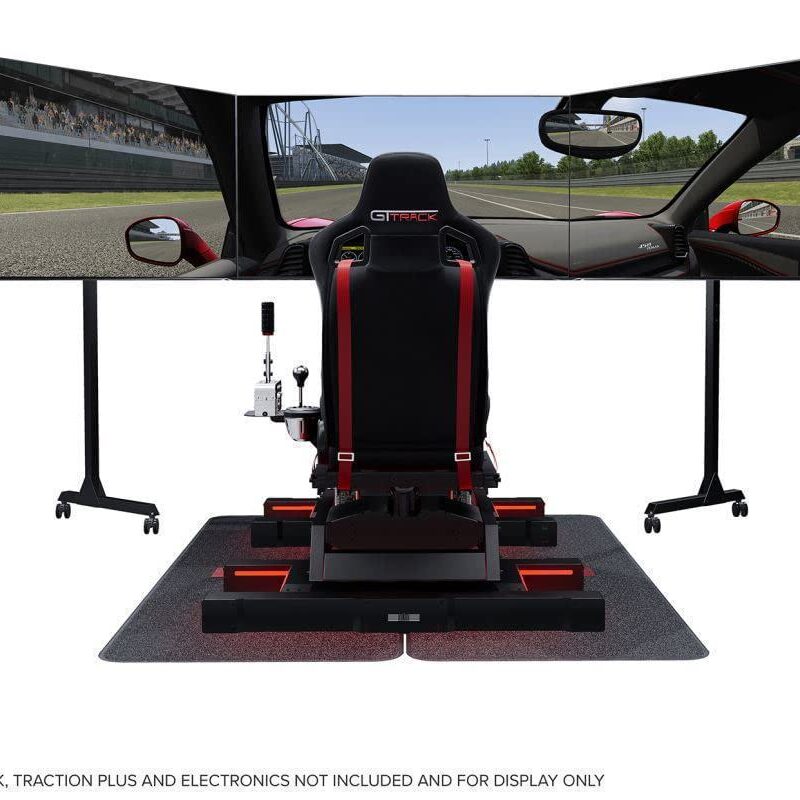 NEXT LEVEL RACING (NLR-A010) FREE STANDING TRIPLE MONITOR STAND ( SUPPORTS 3 X 32-TO-65” MONITORS WITH VESA