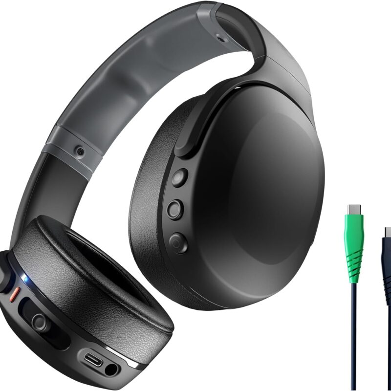 SKULLCANDY CRUSHER EVO, BLACK (S6EVW-N740) WIRELESS OVER-EAR  HEADPHONES