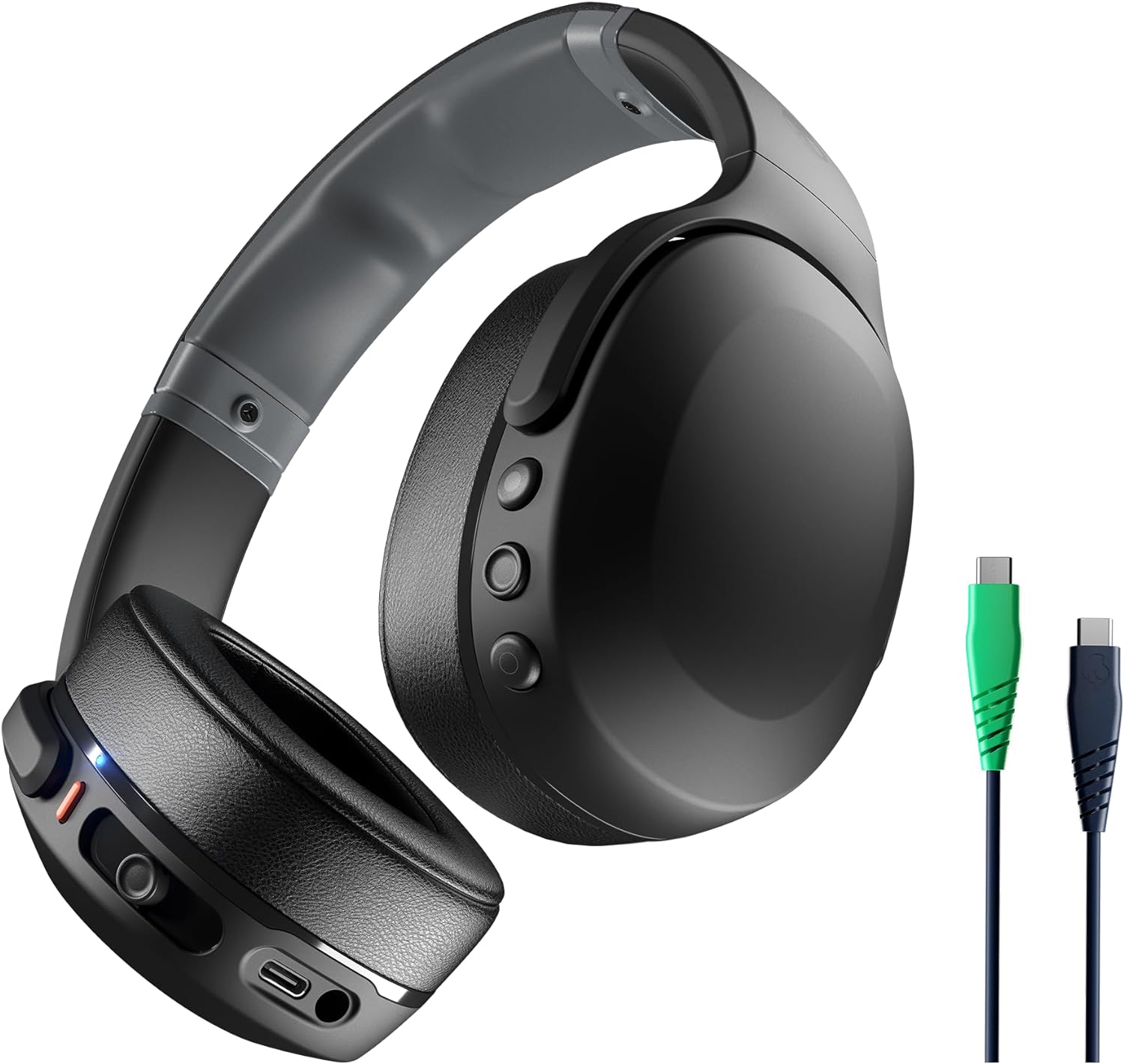 SKULLCANDY CRUSHER EVO, BLACK (S6EVW-N740) WIRELESS OVER-EAR  HEADPHONES