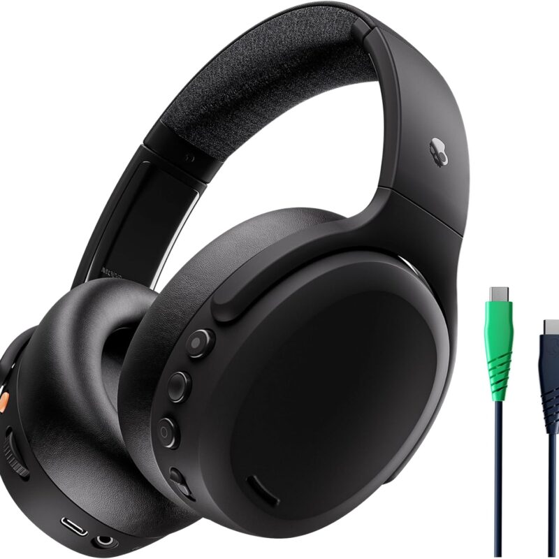 SKULLCANDY CRUSHER ANC 2, BLACK (S6CAW-R740) WIRELESS ANC OVER-EAR HEADPHONES