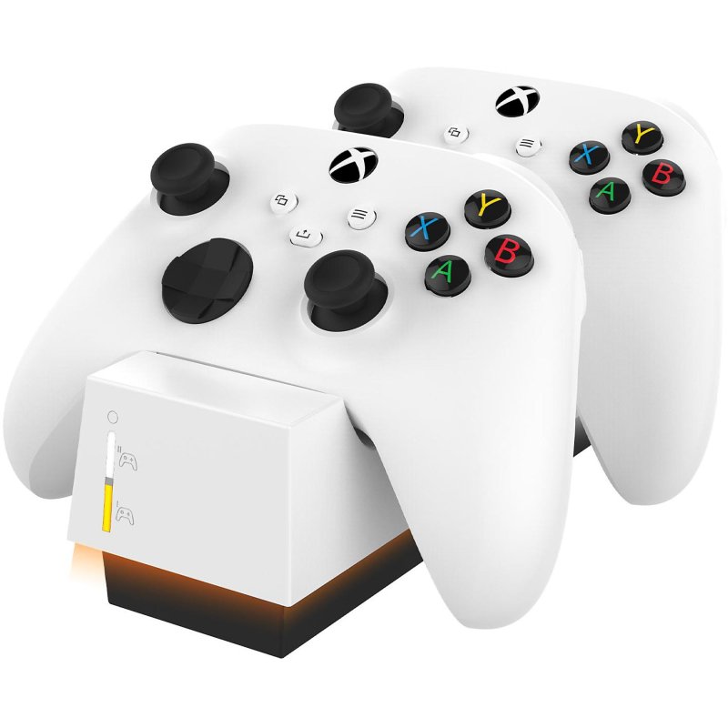 SNAKEBYTE (SB921698) XSX TWIN CHARGE (WHITE)