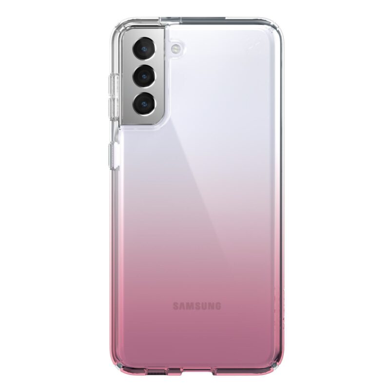 SPECK CASE FOR SAMSUNG GALAXY S21 PLUS (139901-9509) PRESIDIO PERFECT CLEAR OMBRE ( CLEAR/VINTA)