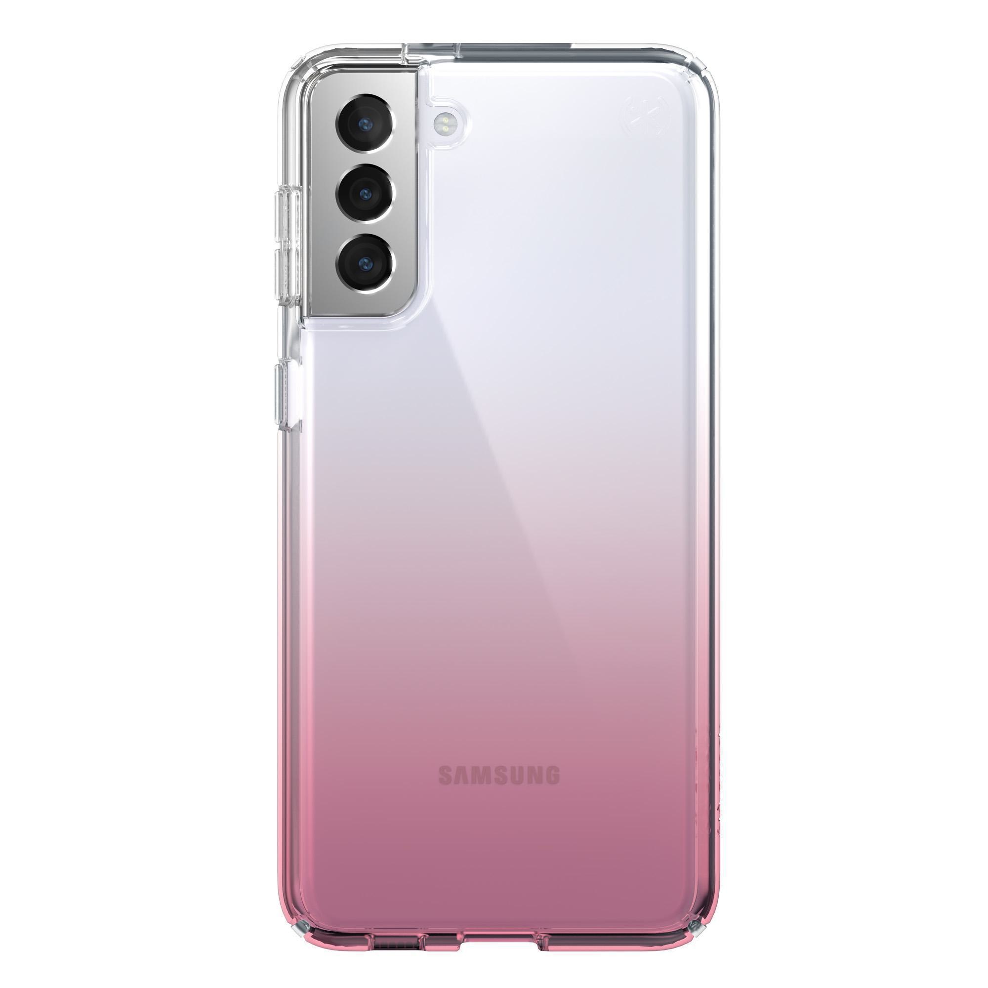 SPECK CASE FOR SAMSUNG GALAXY S21 PLUS (139901-9509) PRESIDIO PERFECT CLEAR OMBRE ( CLEAR/VINTA)