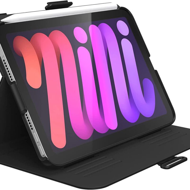 SPECK (142573-1050) IPAD MINI (2021-2024) CASE, BALANCE FOLIO (W/MB) BLACK / BLACK