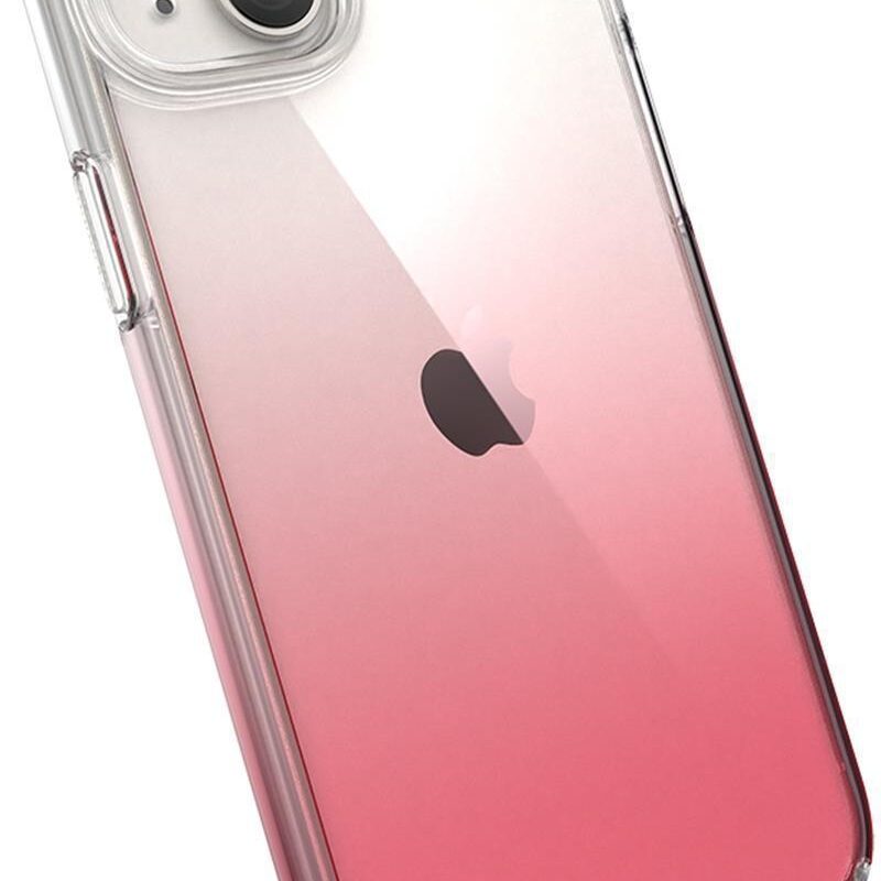 SPECK IPHONE 14 PLUS/ IPHONE 15 PLUS CASE (150122-9509) PRESIDIO PERFECT CLEAR OMBRE (CLEAR/VINTAGE ROSE FADE)