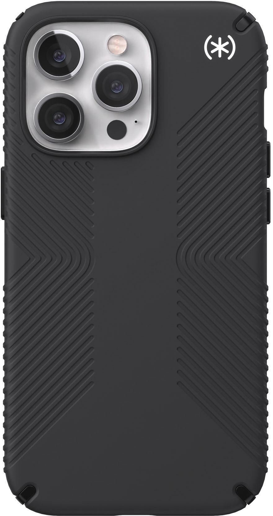SPECK (141712-D143) IPHONE 13 PRO CASE, PRESIDIO2 GRIP (BLACK)