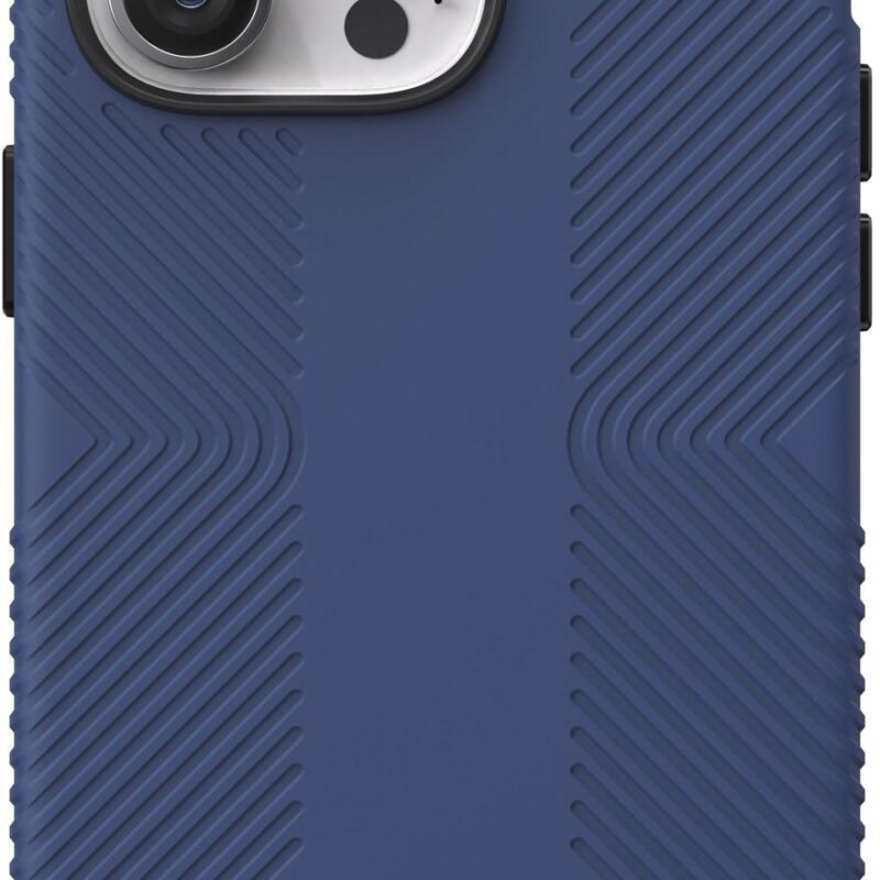 SPECK (141712-9128) IPHONE 13 PRO CASE, PRESIDIO2 GRIP (COASTAL BLUE/BLACK/STORM BLUE)