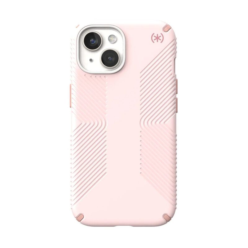SPECK (150557-3209) IPHONE 15 MAGSAFE CASE, PRESIDIO2 GRIP (NIMBUS PINK / DAHLIA PINK / STRAWBERRY MILK)