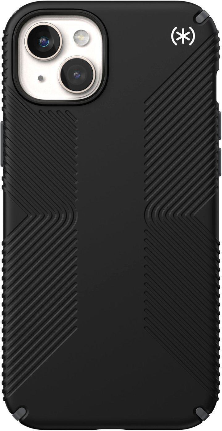 SPECK (150569-3205) IPHONE 15 PLUS MAGSAFE CASE, PRESIDIO2 GRIP (BLACK)