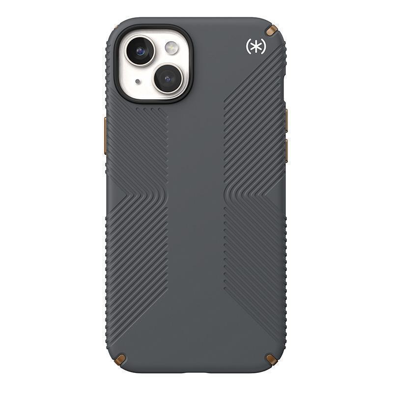 SPECK (150569-3212) IPHONE 15 PLUS MAGSAFE CASE, PRESIDIO2 GRIP (CHARCOAL GREY)