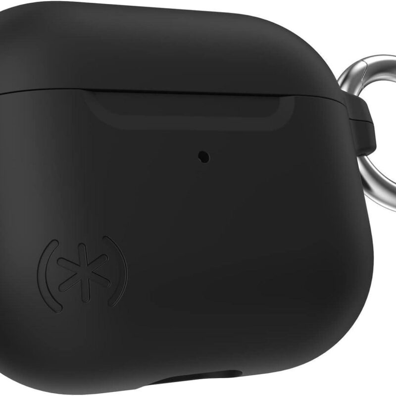 SPECK CASE (141175-1041) FOR AIRPODS (GEN 3) PRESIDIO WITH SOFT TOUCH COATING (BLACK)