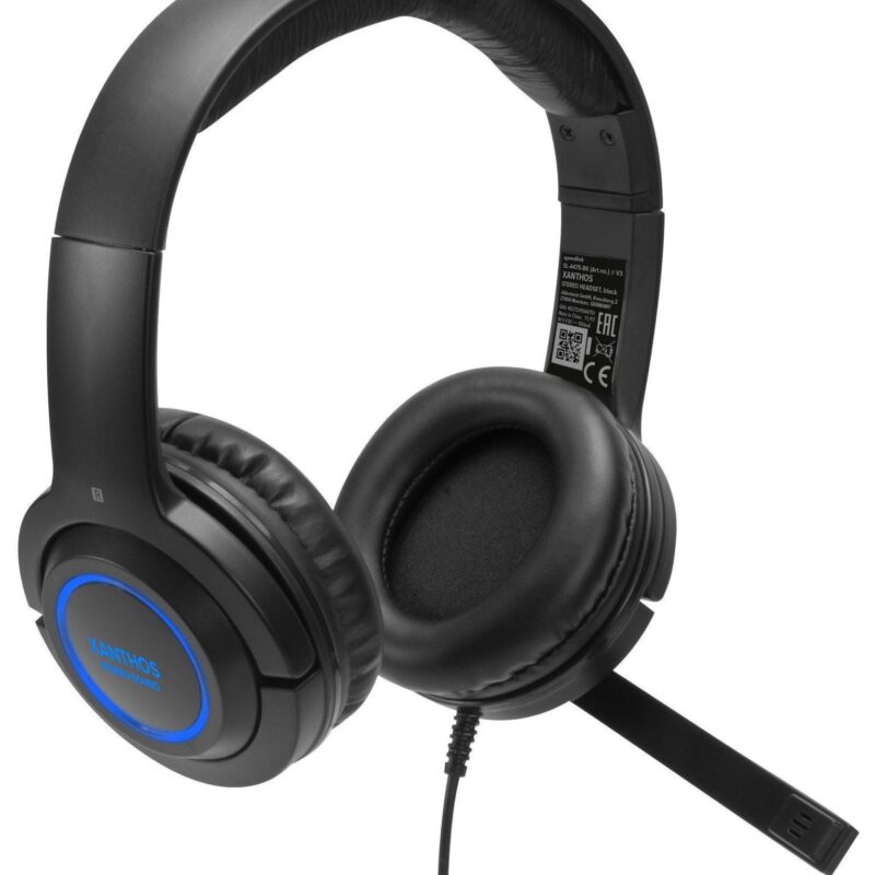 SPEEDLINK SL-4475-BK, XANTHOS STEREO CONSOLE GAMING HEADSET, BLACK