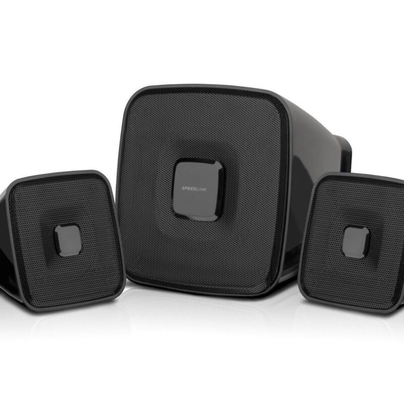 SPEEDLINK SL-8204-BK , QUAINT 2.1 SUBWOOFER SYSTEM, BLACK