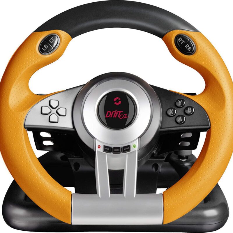 SPEEDLINK (SL-6695-BKOR-01) DRIFT O.Z. RACING WHEEL FOR PC (BLACK-ORANGE)