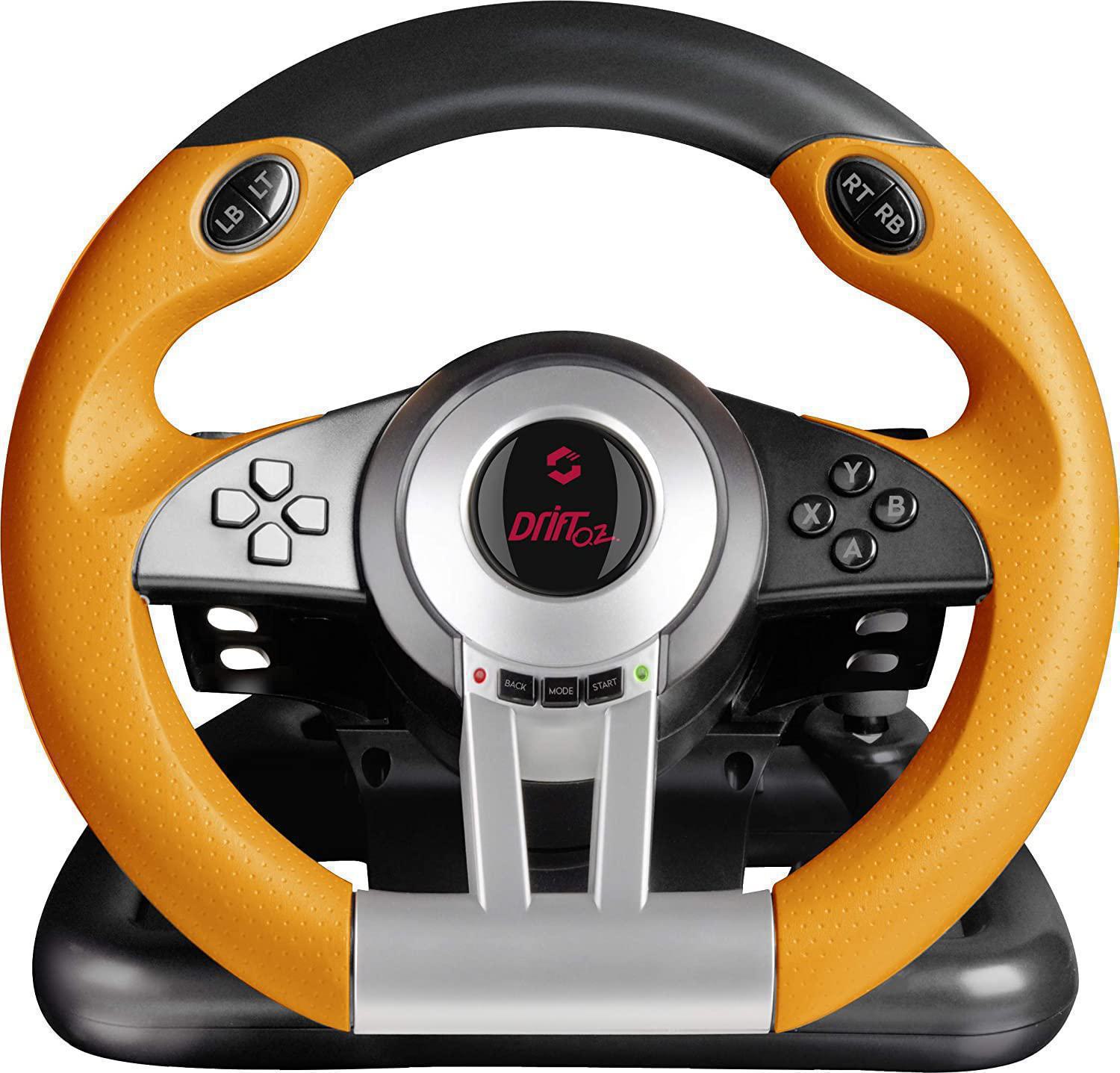 SPEEDLINK (SL-6695-BKOR-01) DRIFT O.Z. RACING WHEEL FOR PC (BLACK-ORANGE)