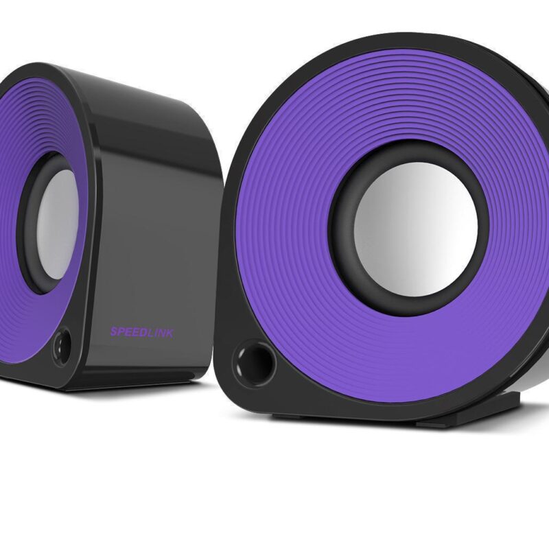 SPEEDLINK SL-810000-BKVT , ELLIPZ STEREO SPEAKERS, VIOLET