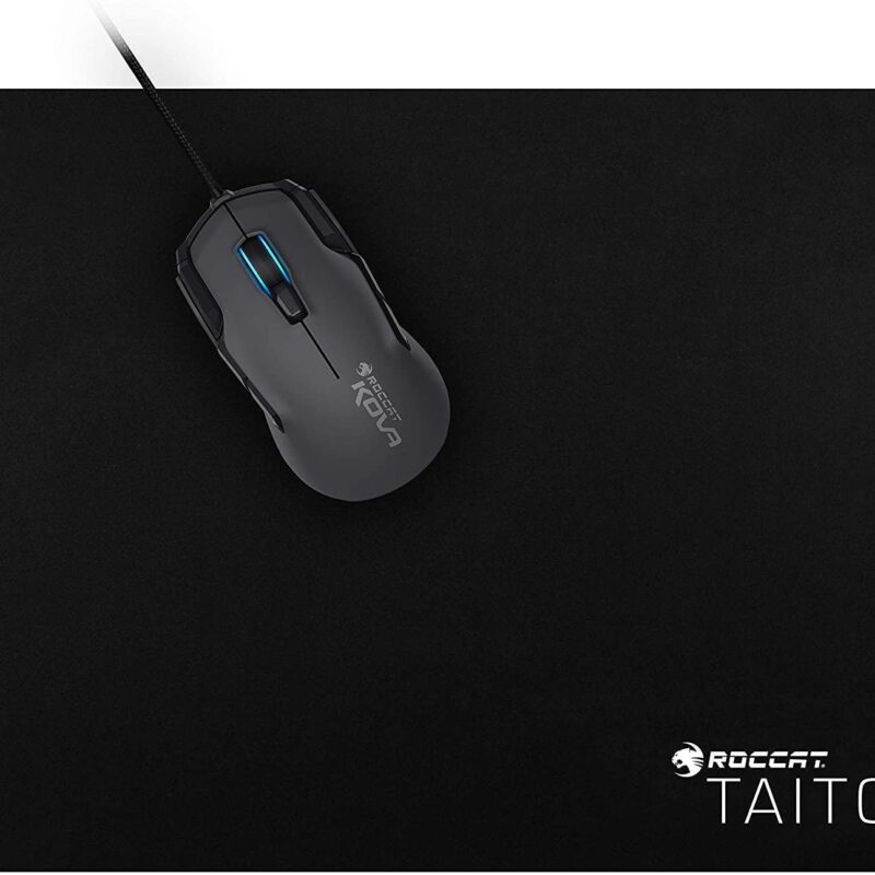 ROCCAT (ROC-13-056) TAITO MID-SIZE 3MM - SHINY BLACK GAMING MOUSEPAD, 2017