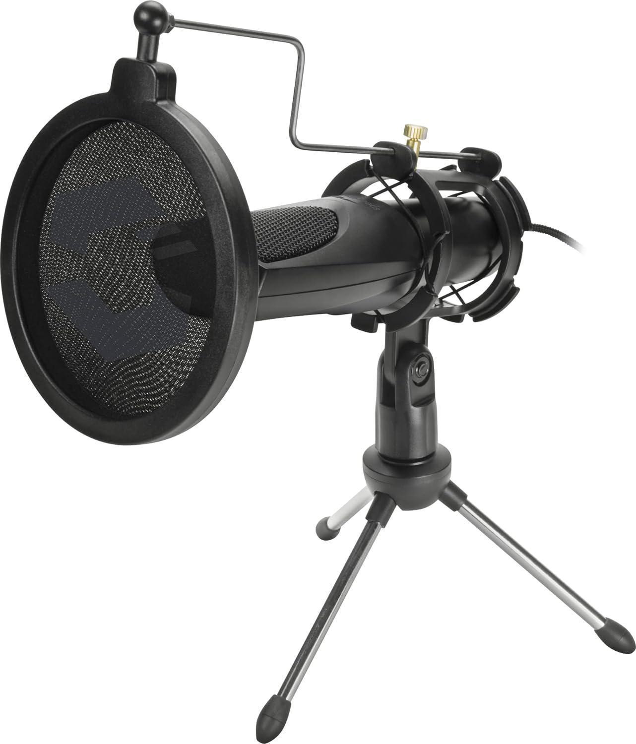 SPEEDLINK SL-800012-BK, AUDIS STREAMING MICROPHONE, BLACK