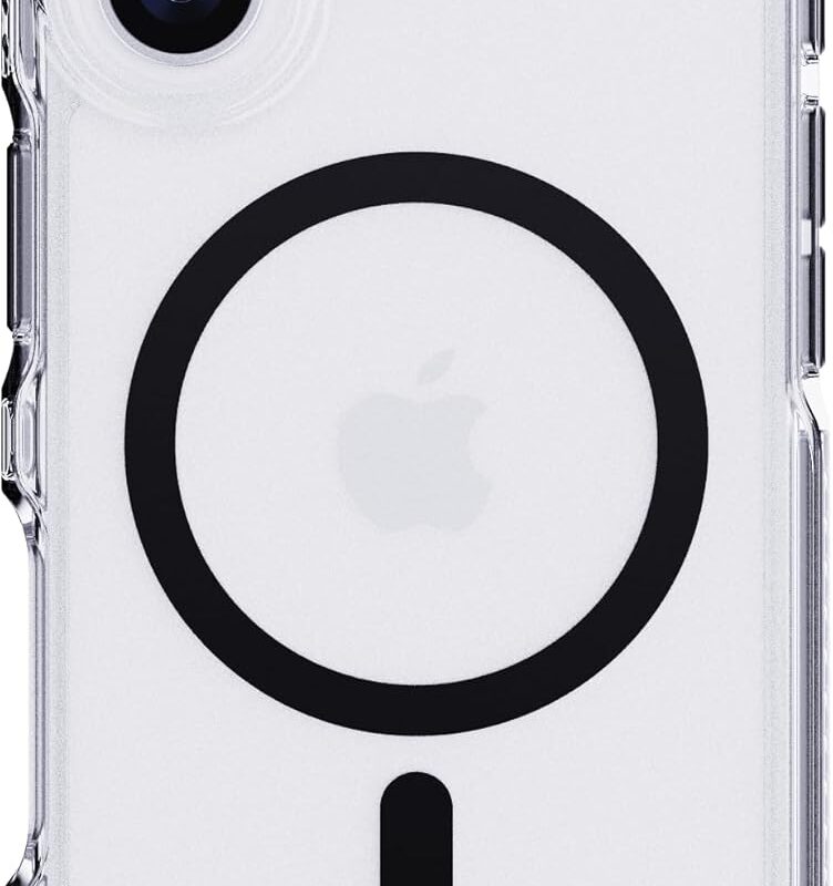TECH21 IPHONE 17 CASE (T21-11304) EVOCRYSTAL W/MAGSAFE-CLEAR/BLACK