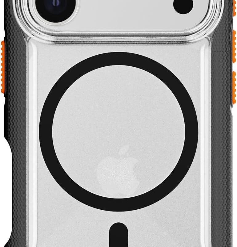 TECH21 IPHONE 17 PRO CASE (T21-11331) EVOPRO W/MAGSAFE-CLEAR/BLACK